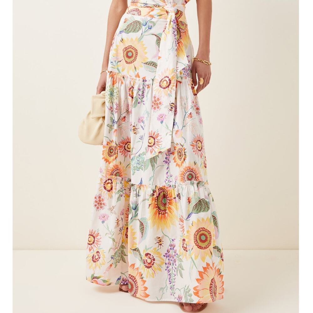 Banjanan Discovery Skirt Mid Summer Bumble White - Picture 2 of 9